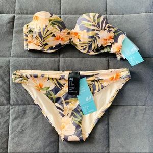 NEW H&M Matching Hawaiian Bikini